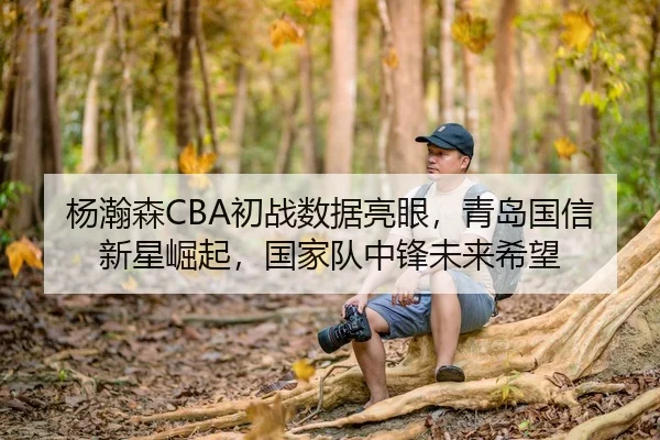 杨瀚森CBA初战数据亮眼，青岛国信新星崛起，国家队中锋未来希望